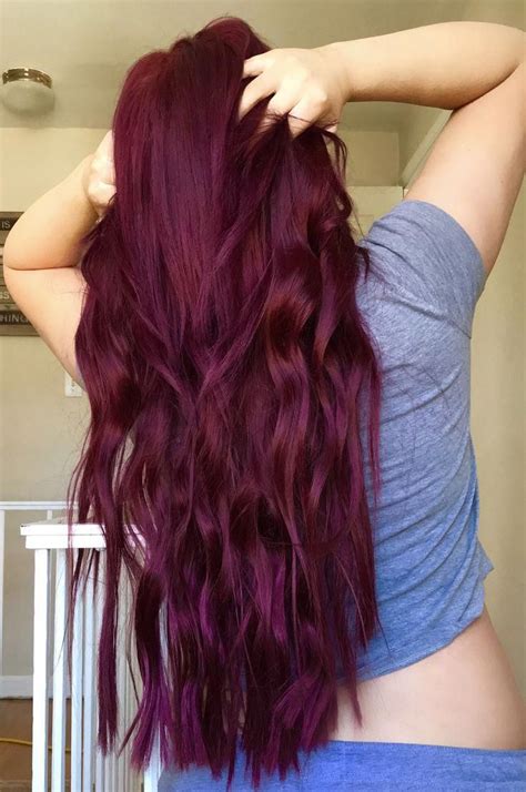 My Magenta Hair - Hair - #Hair #Magenta #redhaircolor | Magenta hair, Magenta hair colors, Wine hair