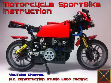 LEGO MOC [MOC] Motorcycle SportBike NZ Lego Technic by NikolayZubov ...