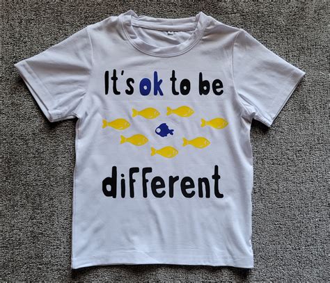 Its OK to Be Different Down Syndrome Fish Youth T-shirt - Etsy