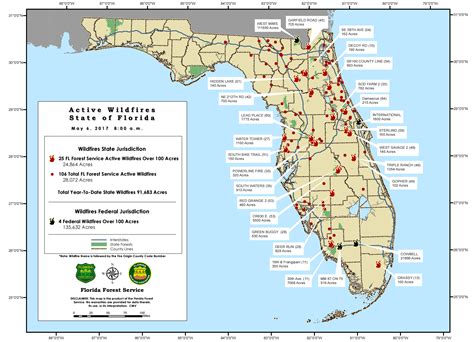 Florida Fire Map