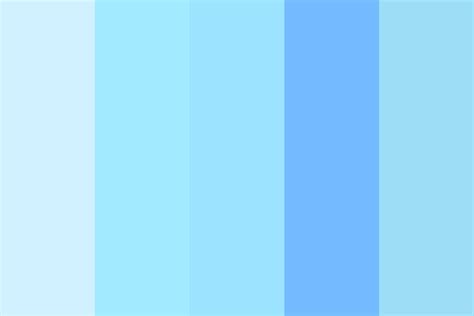 calm sky blue Color Palette