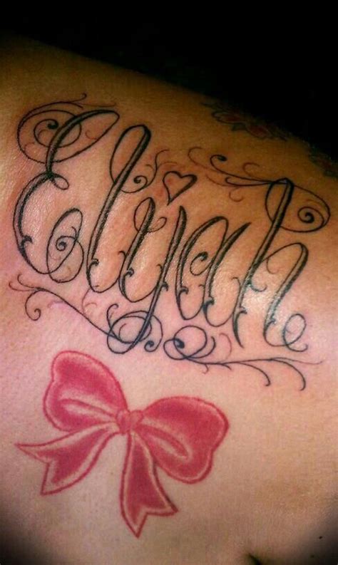 Name tattoos Elijah Name Tattoos, Tatoos, Elijah, Tattoos And Piercings, Infinity Tattoo, Small ...