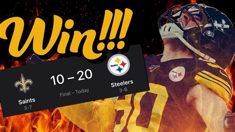 The Steelers DEFEAT the Saints! TJ Watt RETURNS || Week 10 Highlights ...