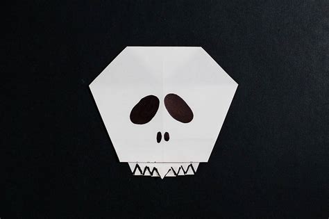 Easy Origami Skull — All for the Boys