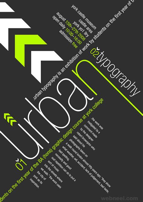 40 Creative Typography Posters Design examples for your inspiration