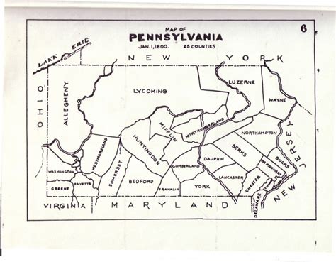 Civil War Blog » Historical County Maps of Pennsylvania