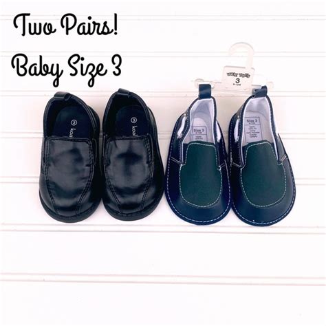 Koala Kids | Shoes | Baby Boy Size 3 Two Pairs Of Shoe Bundle Dress ...