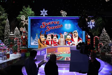 Contestants & Viewers Can Win a Disney Vacation During Secret Santa ...