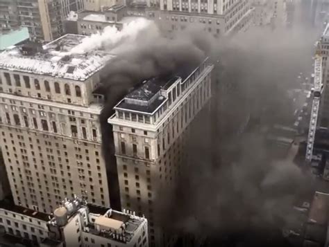 Historic Hotel Pennsylvania Catches Fire During Demolition