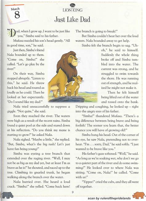 Lion King Short Story - March by rulerofthepridelands on DeviantArt