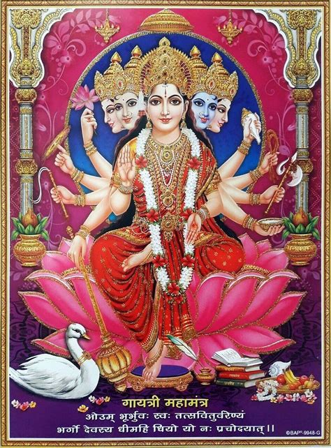 Hindu Cosmos | Saraswati goddess, Shiva parvati images, Gayatri mantra