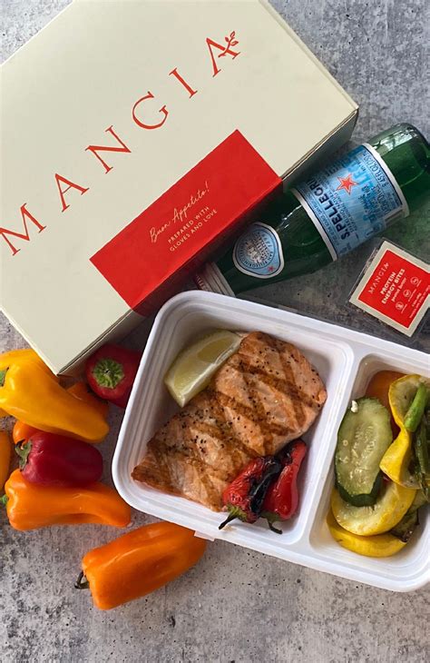 Boxed Catering Menu: Mangia NYC Lunch Delivery