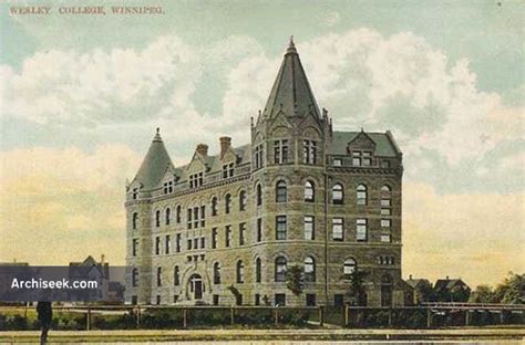 1896 – Wesley Hall, University of Winnipeg, Winnipeg, Manitoba | Architecture @ Archiseek.com