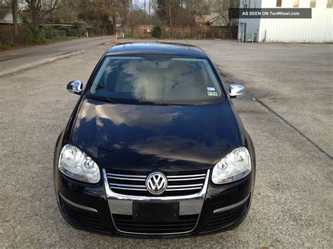 2008 Volkswagen Jetta Wolfsburg Edition Sedan 4 - Door 2. 0l - Cpo - Black