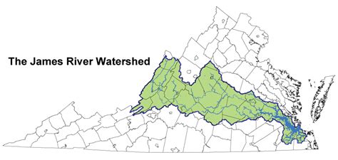 james-river-watershed-big.gif (951×453) | Watersheds, James river, Map