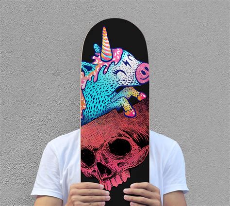 Skateboard Artist & Deck Illustrator - HAPPY DECAY