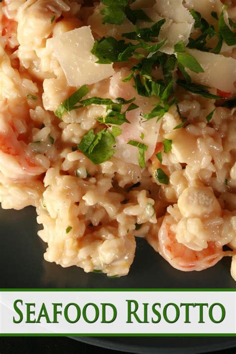 Seafood Risotto Recipe [Customizable] - Celebration Generation