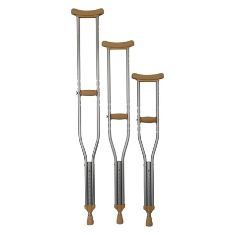 Pair of Aluminium Underarm Crutches | Omnisurge