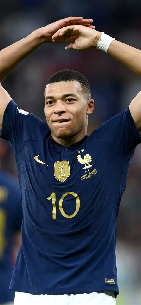 1125x2432 Kylian Mbappe French FIFA Qatar 2022 1125x2432 Resolution ...