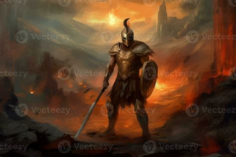 Ares god war mythology. Generate Ai 27815181 Stock Photo at Vecteezy