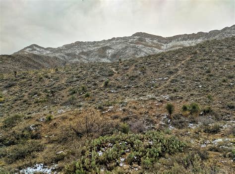 Franklin Mountains, El Paso. This morning. : r/texas