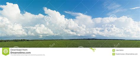 Cold Front Clouds Background Panorama. Stock Image - Image of southern ...