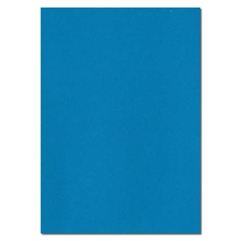 A4 Kingfisher Blue Solid Paper | A4 Blue Paper