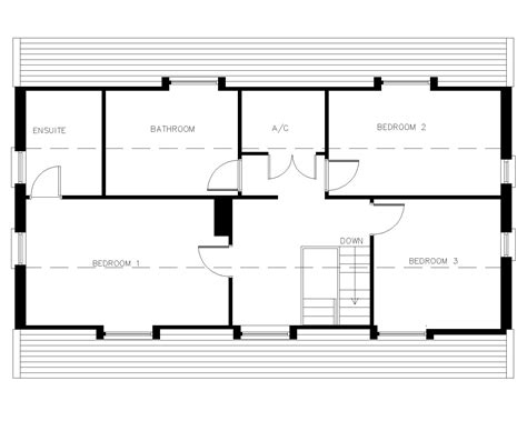 Simple Dormer Bungalow Floor Plans Placement - Architecture Plans | 75730