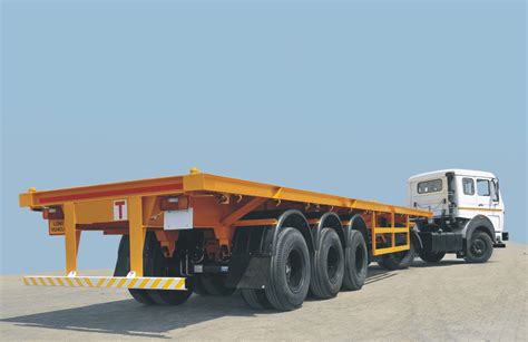 Tridem Axle 40ft Flatbed Trailer (GVW – 55 Tons) - JAM