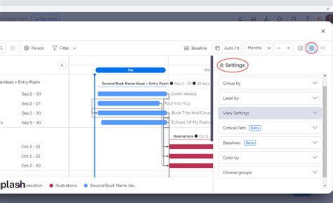 How to Create Gantt charts in Monday.com | Worktables