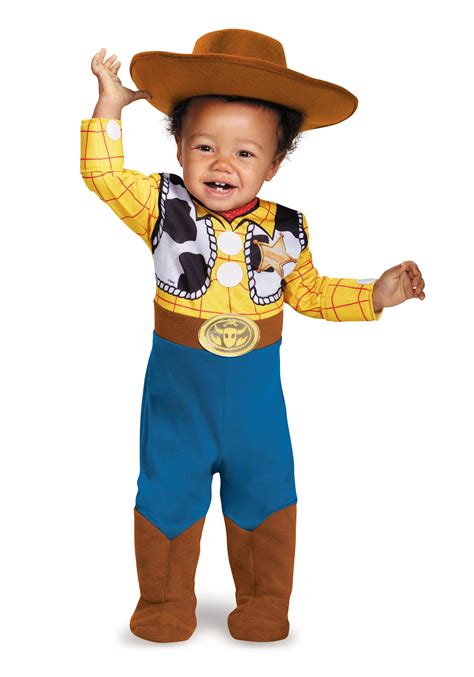 Infant Deluxe Woody Costume | Kid's Toy Story Costumes