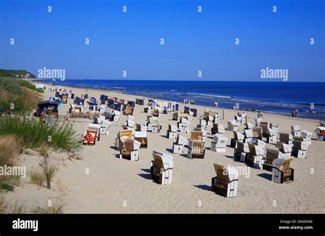 Heringsdorf beach, Usedom Island, Mecklenburg Western Pomerania ...