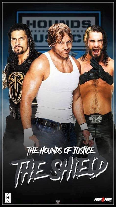 The Shield: Seth Rollins, Dean Ambrose and Roman Reigns.