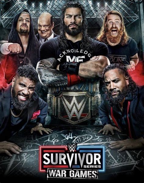 New WWE Survivor Series War Games Poster Features The Bloodline ...