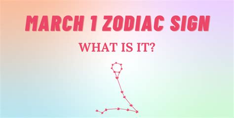 March 1 Zodiac Sign Explained | So Syncd