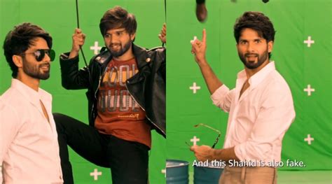 Shahid Kapoor takes on ‘Farzi’ Shahid Kapoor and interrupts trailer shoot: ‘Asli trailer aane ...