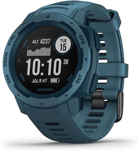 Amazon.com: Garmin Instinct, Rugged Outdoor Watch with GPS, Features ...