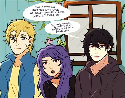 jaydedd on tumblr || sam, abigail, and sebastian from stardew valley ...