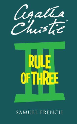 Rule of Three by Agatha Christie | Goodreads