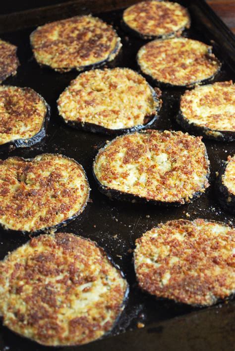 Easy Oven-Fried Eggplant {Gluten-Free}- Amee's Savory Dish