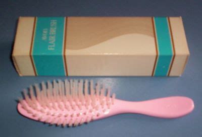 VINTAGE AVON PINK FLAIR HAIR BRUSH NEW IN BOX MINT | #151339797