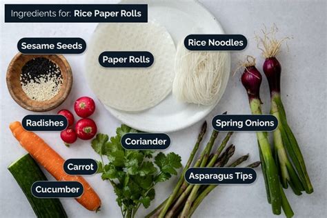 Vegan Rice Paper Rolls - The Last Food Blog