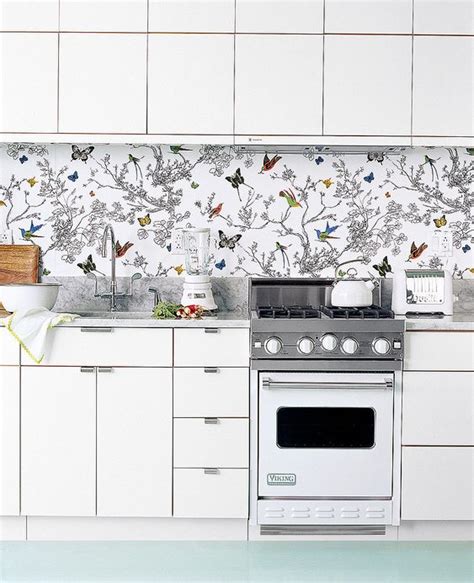 Kitchen Backsplash Wallpaper