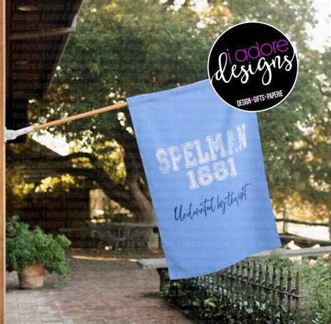 Outdoor Flags Fan Shop Spelman College Garden Flag and Yard Banner