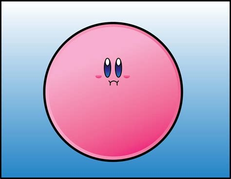 Kirby Vector: Balloon Kirby by ShadowLifeman on DeviantArt