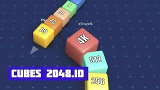 CUBES 2048.IO free online game on Miniplay.com