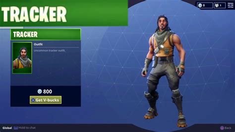 Tracker Uncommon Outfit Character Skin for Fortnite Battle Royale - YouTube