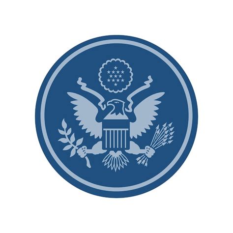 Premium Vector | Seal of the us department of state government ...