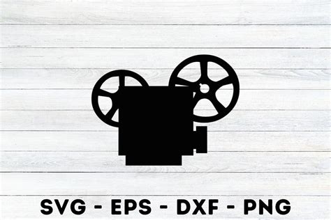 Movie Projector Silhouette Svg Graphic by MagaArt · Creative Fabrica