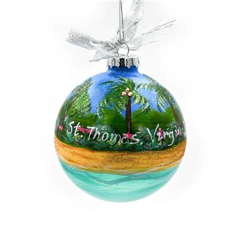St. Thomas Island Christmas Ornament